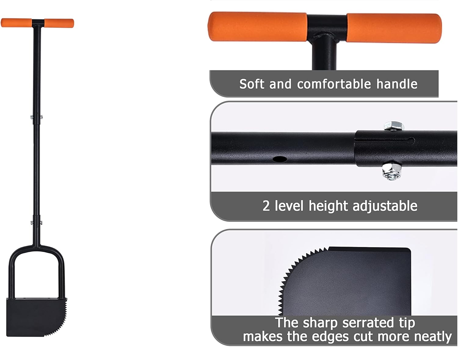 Height-adjustable garden trimmer